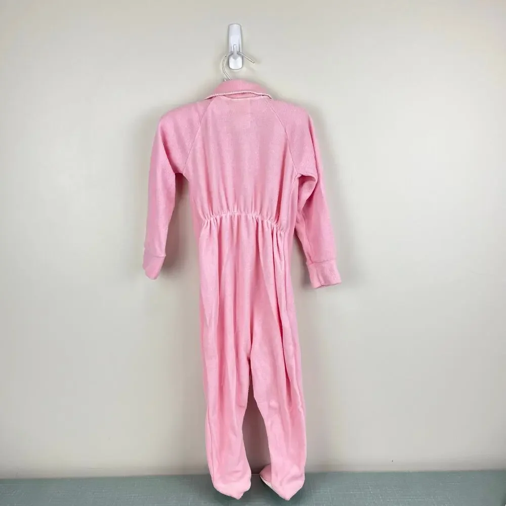 Vintage Winnie the Pooh Footie Pajama Sleeper XL 30 Months